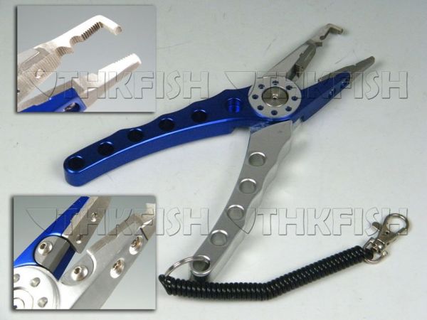 Alicate de pesca em alumínio anodizado