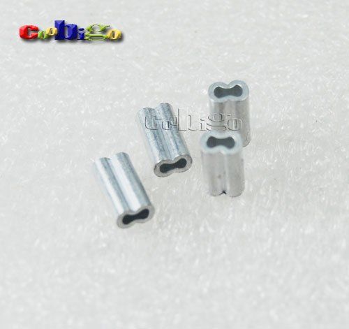 Luva dupla em alumínio p/ linhas de 1,6mm - 100 peças